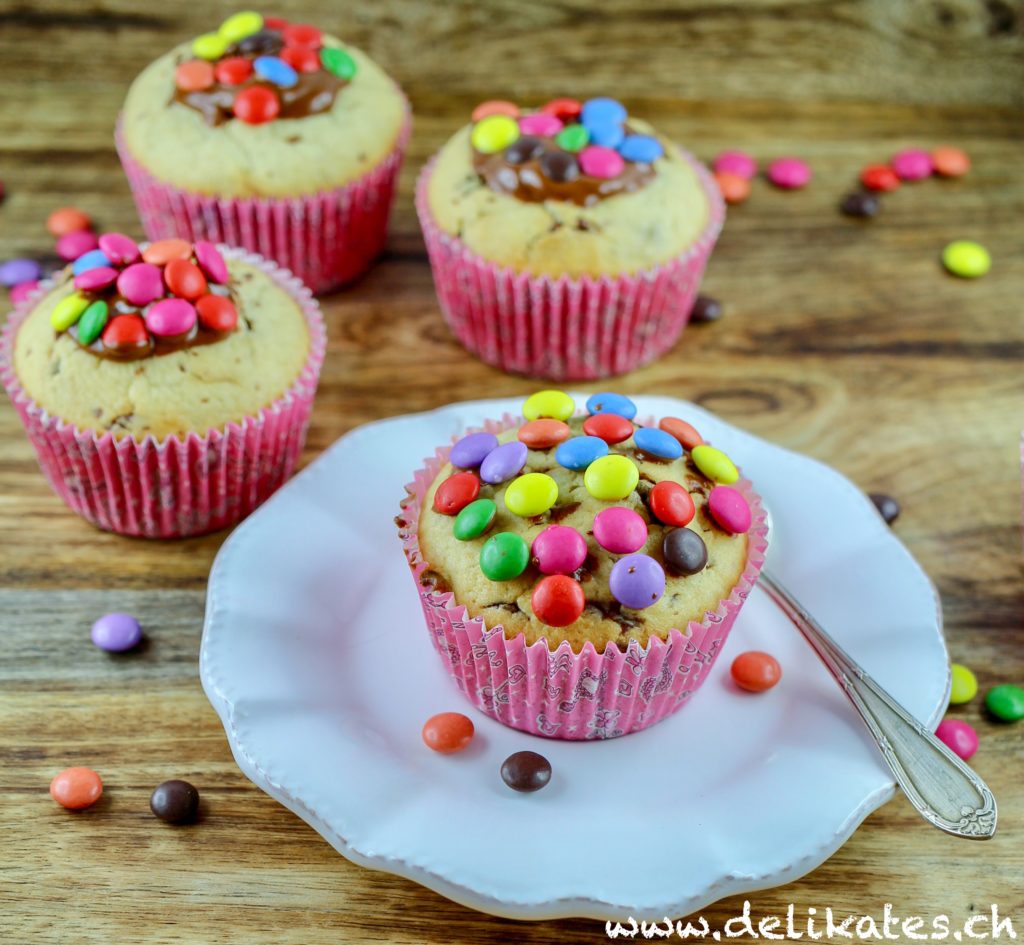 Bananen-Schoko-Muffins