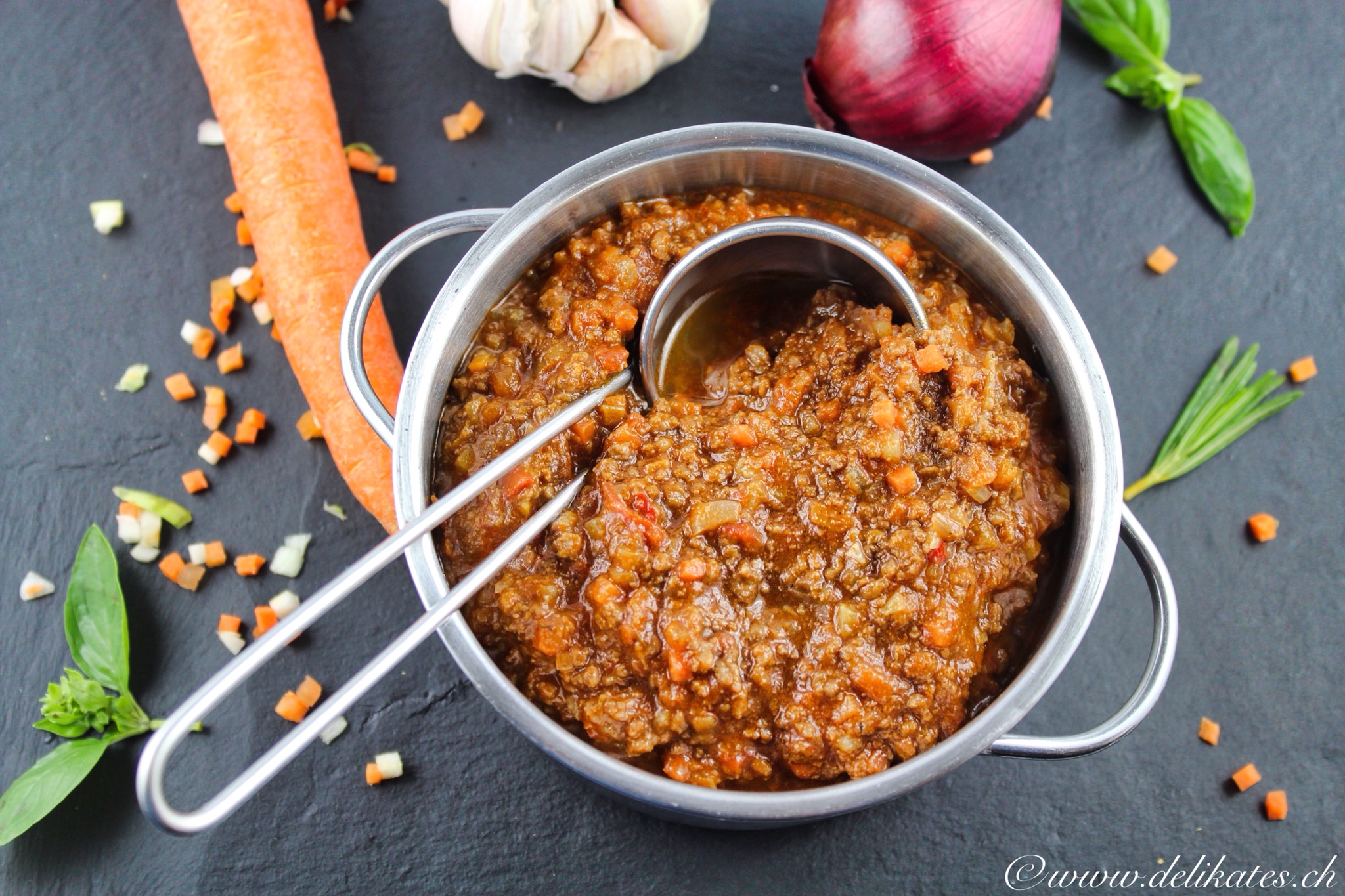 Sauce Bolognese Rezept