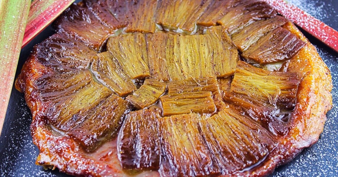 Rhabarber-Tarte-Tatin-Rezept