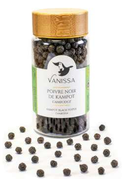 Kampot schwarzer Pfeffer Kambodscha